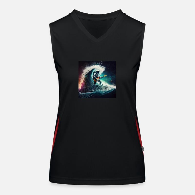 surf space Women's Functional Contrast Tank Top