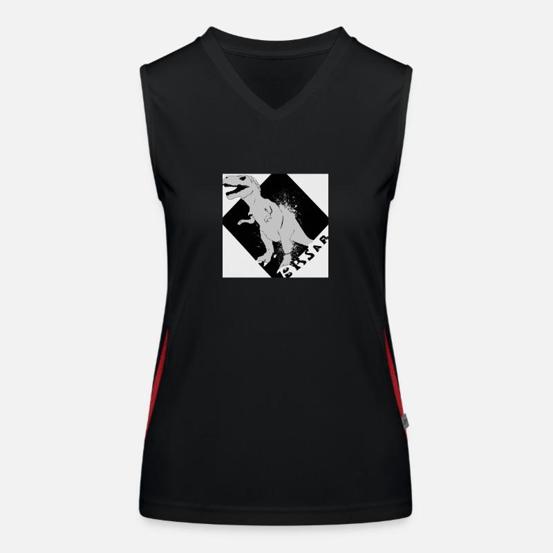 T Rex Débardeur respirant contrasté Femme