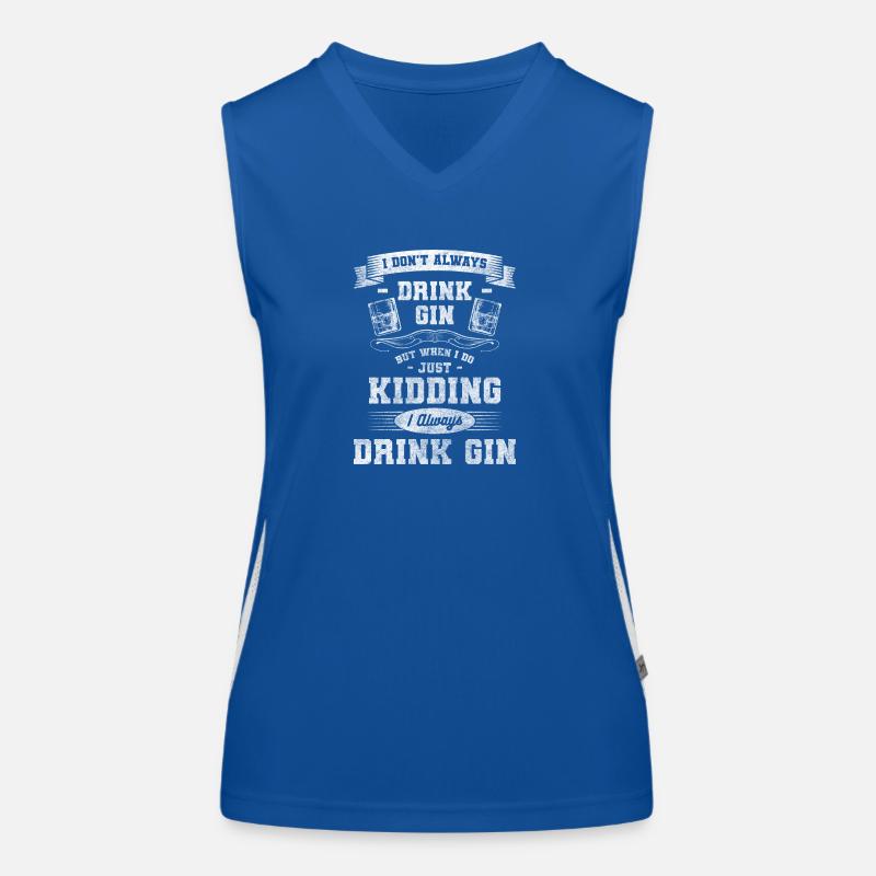 Alcool Drunkard Arôme Crash Débardeur respirant contrasté Femme