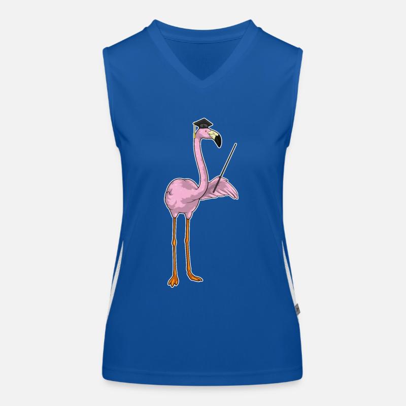 Flamingo Student Diploma Women's Functional Contrast Tank Top