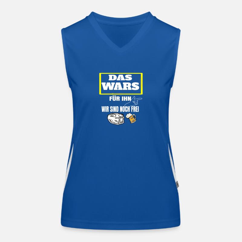 DAS WARS Funktionelles Kontrast-Tank Top für Frauen