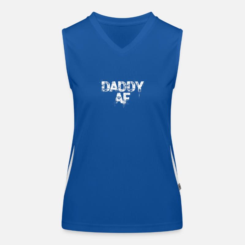 Daddy AF Women's Functional Contrast Tank Top