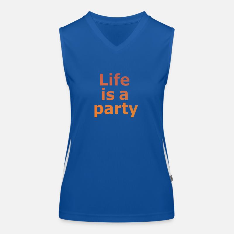 Party Women's Functional Contrast Tank Top