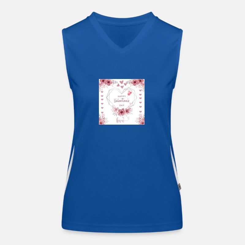 Valentine’s Day Women's Functional Contrast Tank Top