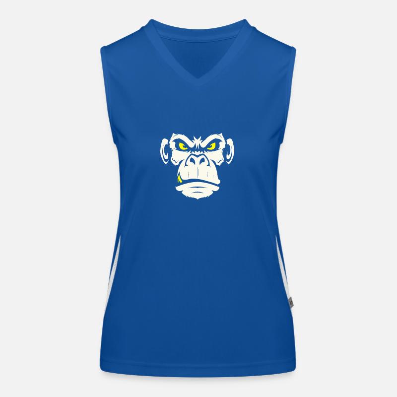monkey2 01 Funktionelles Kontrast-Tank Top für Frauen