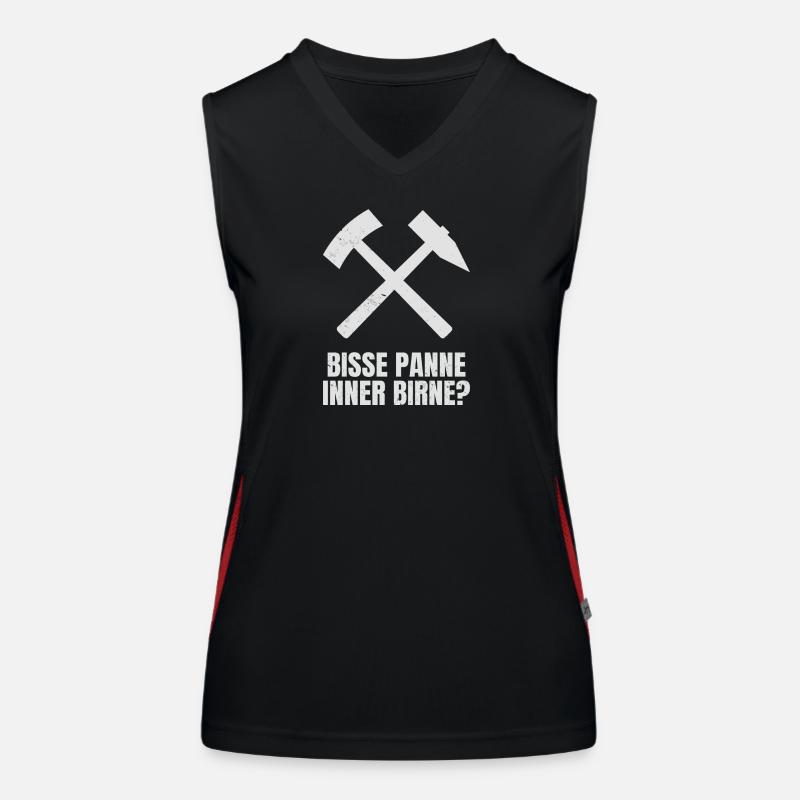 Bisse Panne Inner Birne? Schlägel Und Eisen Funktionelles Kontrast-Tank Top für Frauen