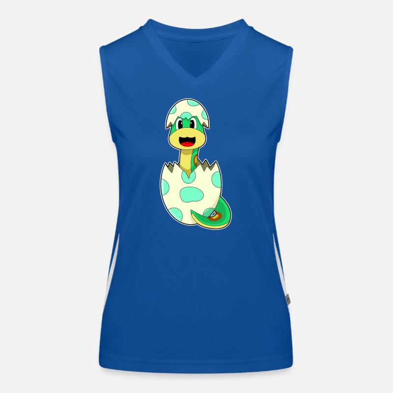 Œuf de serpent Débardeur respirant contrasté Femme