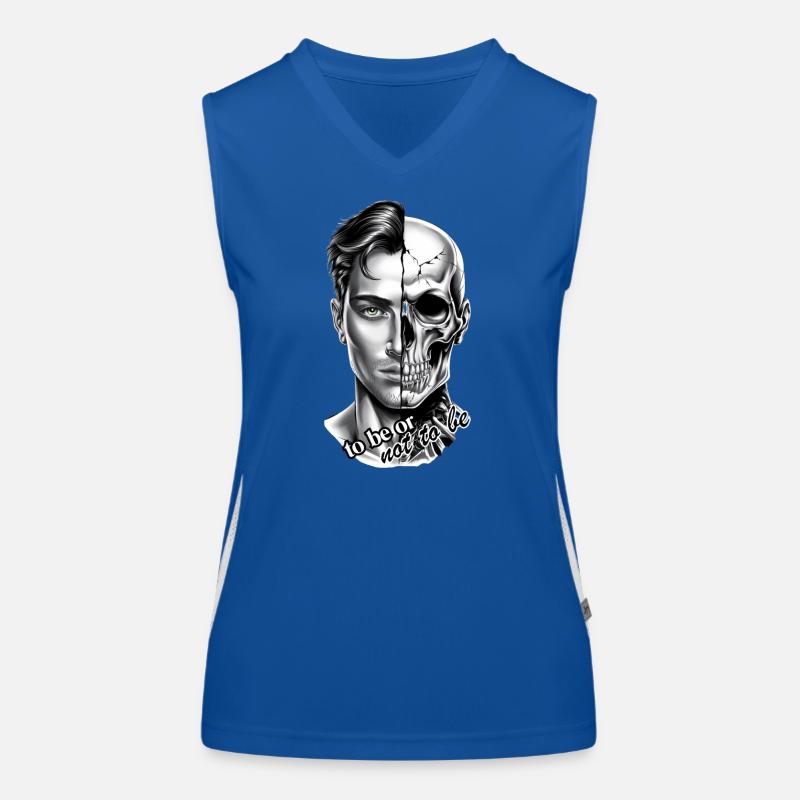 Existence Duality (be or not to be) Funktionelles Kontrast-Tank Top für Frauen