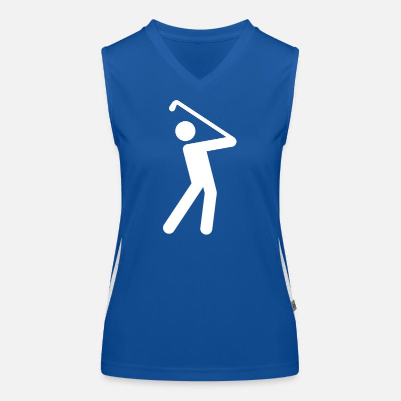 golfe Débardeur respirant contrasté Femme