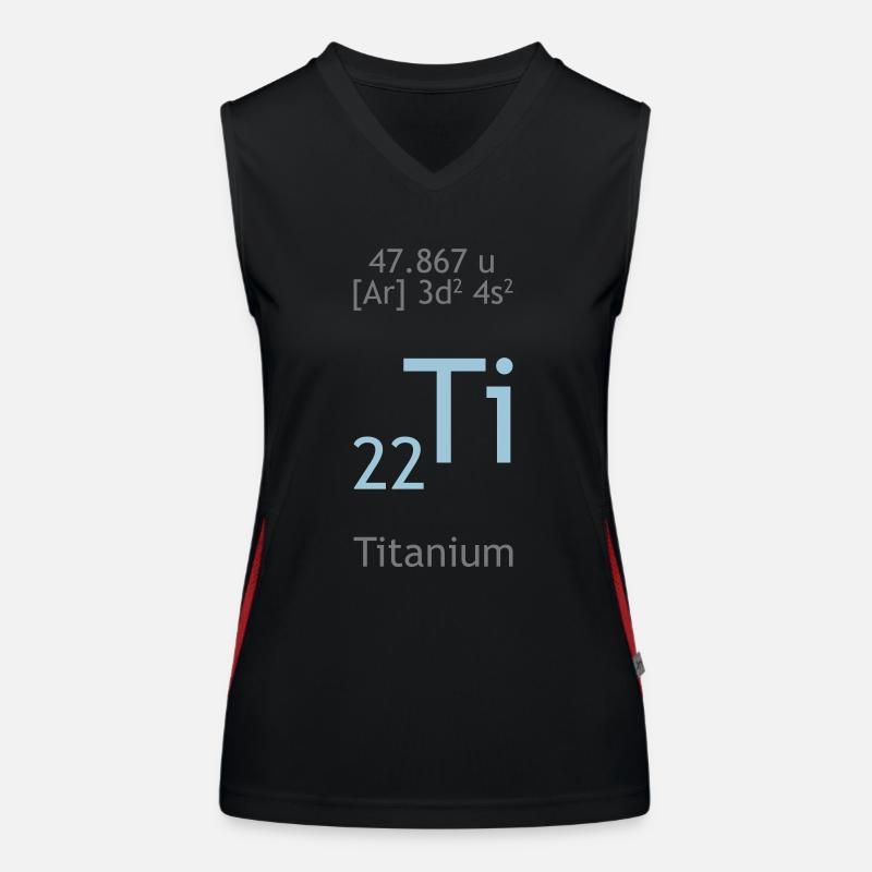 titanium Funktionelles Kontrast-Tank Top für Frauen