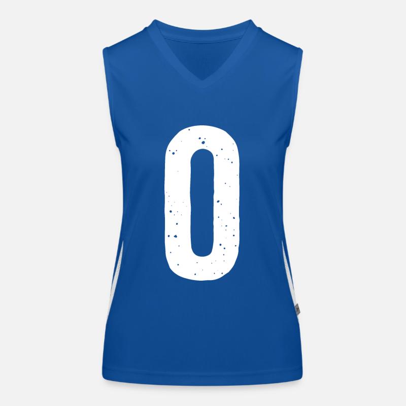 O Buchstabe Funktionelles Kontrast-Tank Top für Frauen