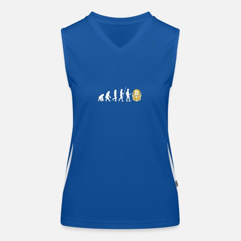 Bitcoin miner Women's Functional Contrast Tank Top