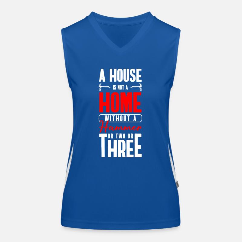 Tool Profession Construction Site Women's Functional Contrast Tank Top