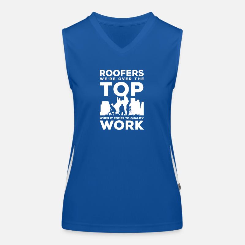 Handwerker Spaß Funktionelles Kontrast-Tank Top für Frauen