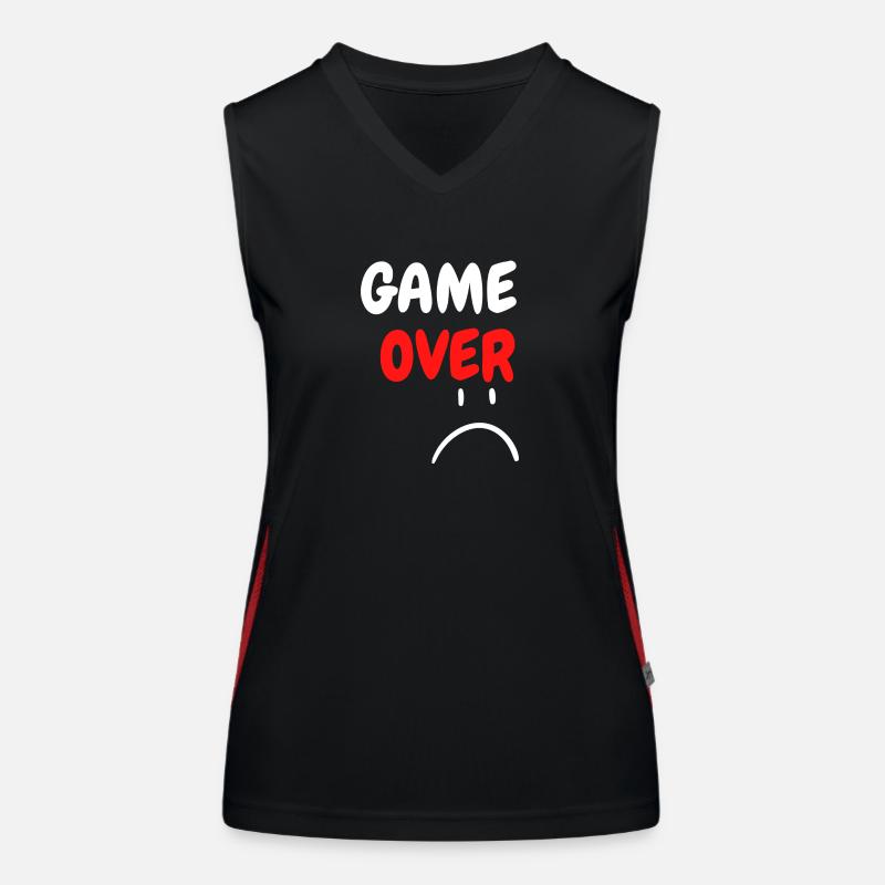 Fin du jeu Débardeur respirant contrasté Femme