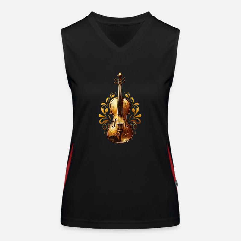 violin Women's Functional Contrast Tank Top