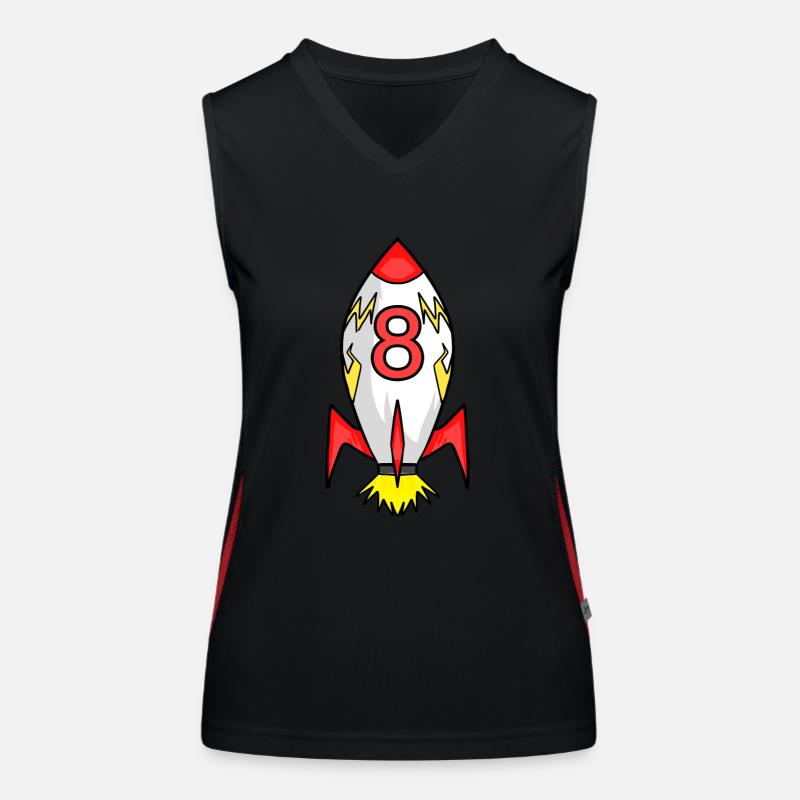 Rocket 8 ans Débardeur respirant contrasté Femme