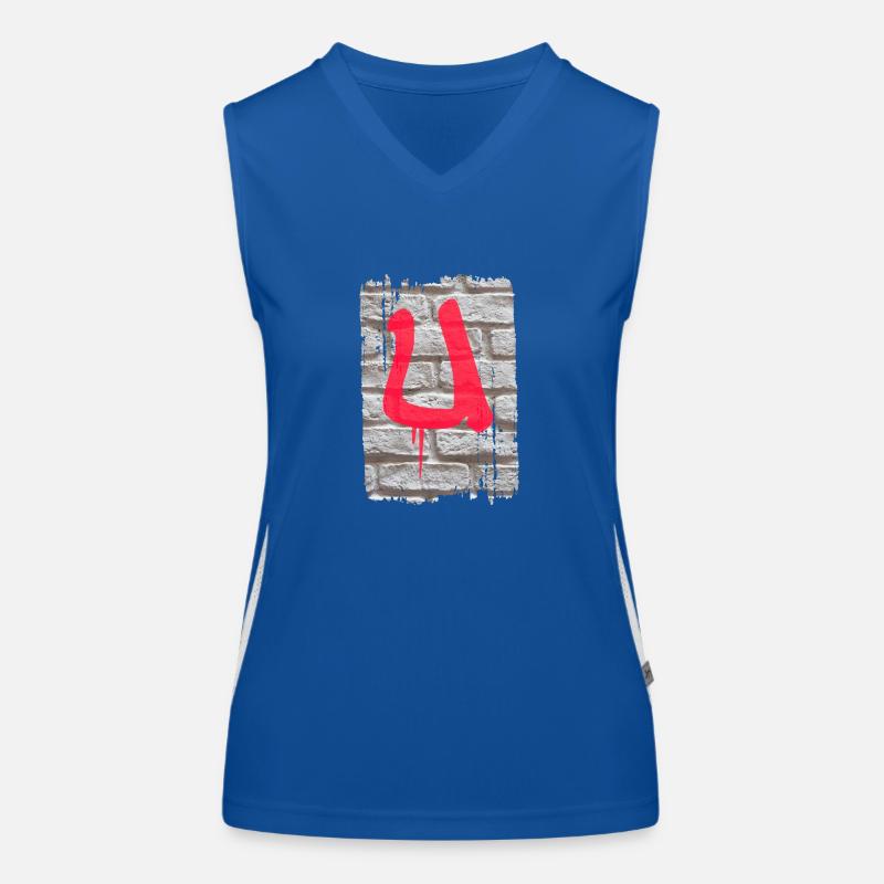 mauer u Funktionelles Kontrast-Tank Top für Frauen