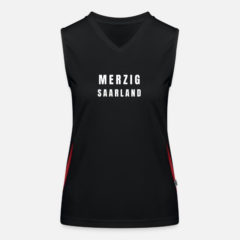Merzig Sarre Débardeur respirant contrasté Femme