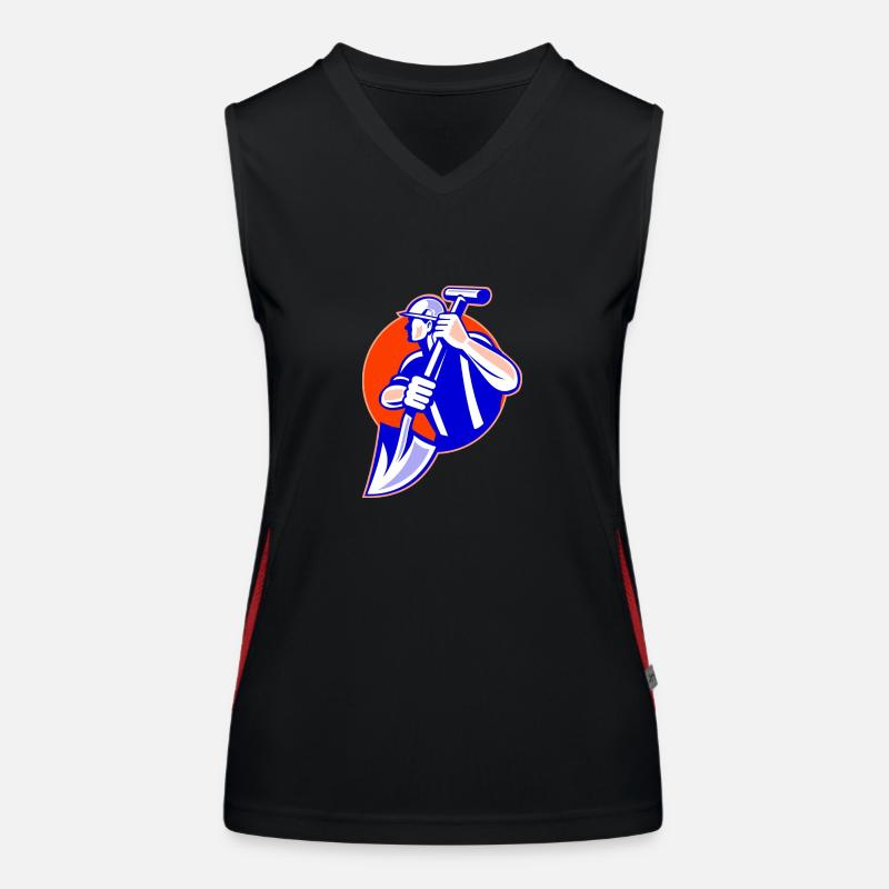 worker Women's Functional Contrast Tank Top