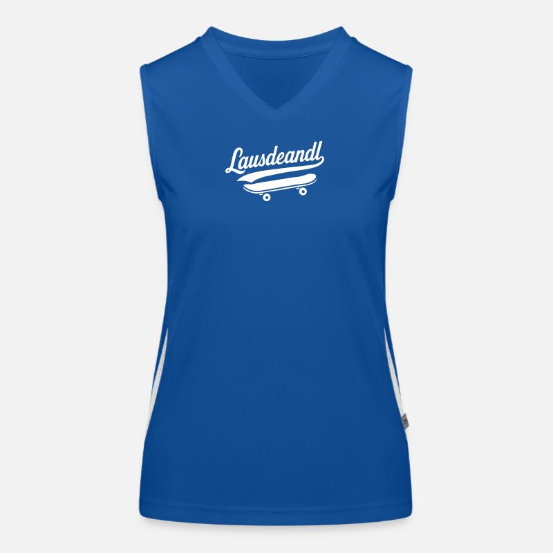 Lausdeandl Funktionelles Kontrast-Tank Top für Frauen