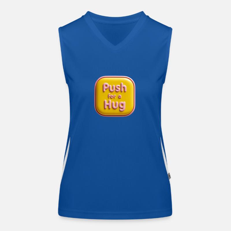 Push for ahug Funktionelles Kontrast-Tank Top für Frauen