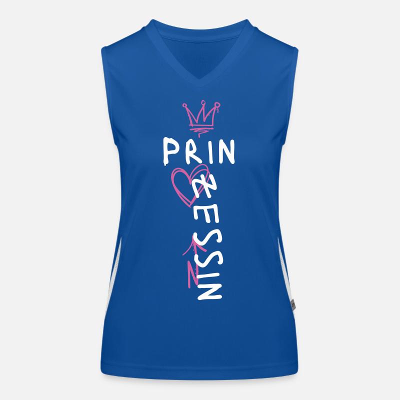 Conception de style de rue princesse Débardeur respirant contrasté Femme