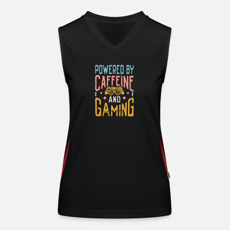Gaming Design Women's Functional Contrast Tank Top