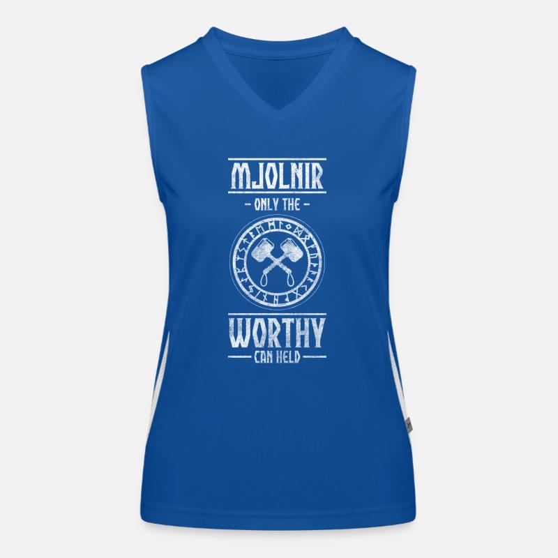 Thor Valhalla Gods German Women's Functional Contrast Tank Top