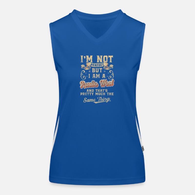 Radio Music Hobby Frequency Women's Functional Contrast Tank Top