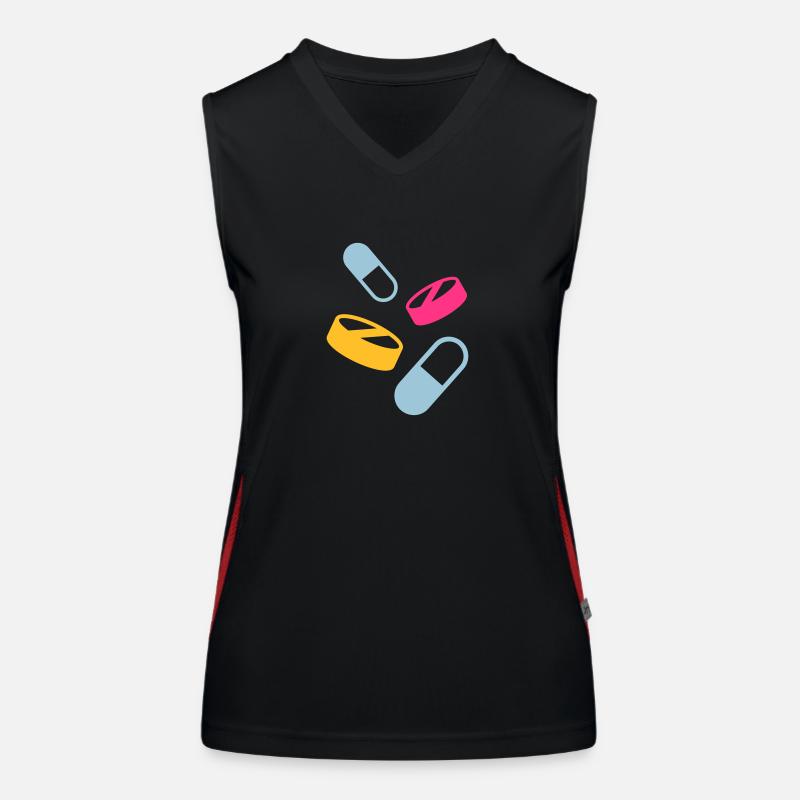 Medizin Funktionelles Kontrast-Tank Top für Frauen