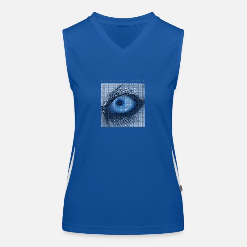 Husky œil Débardeur respirant contrasté Femme
