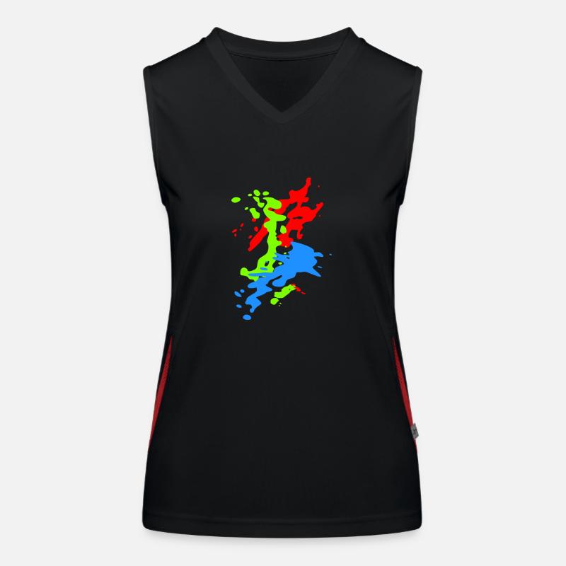 stain Women's Functional Contrast Tank Top