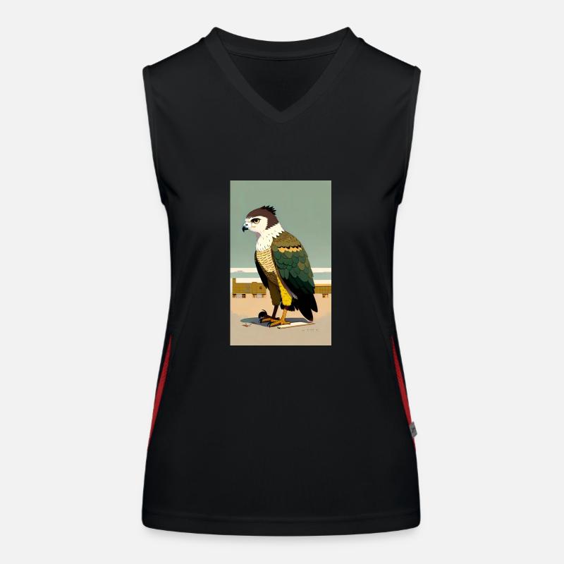 Aigle | Oiseaux | Liberté | Animaux Débardeur respirant contrasté Femme