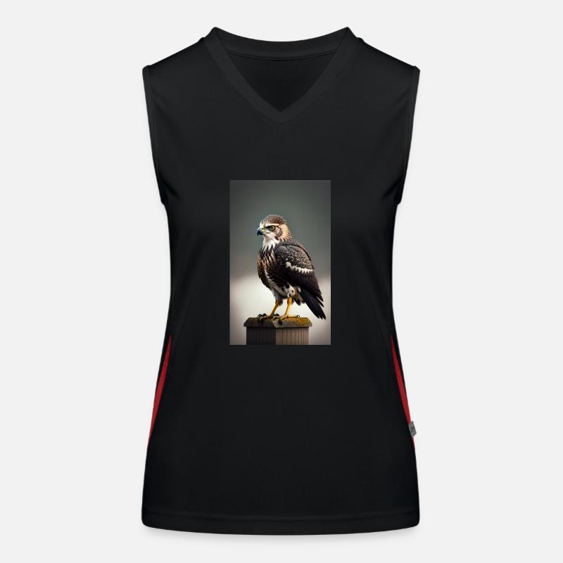 Aigle | Oiseaux | Liberté | Animaux Débardeur respirant contrasté Femme
