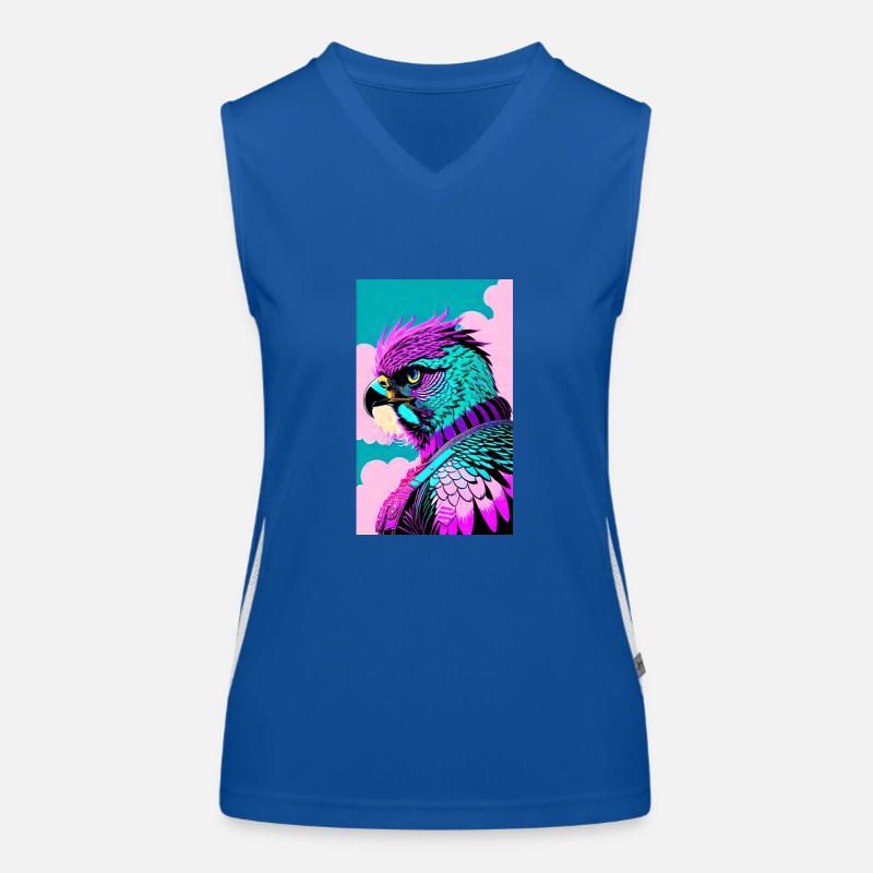 Eagle | Birds | Freedom | Animals Women's Functional Contrast Tank Top