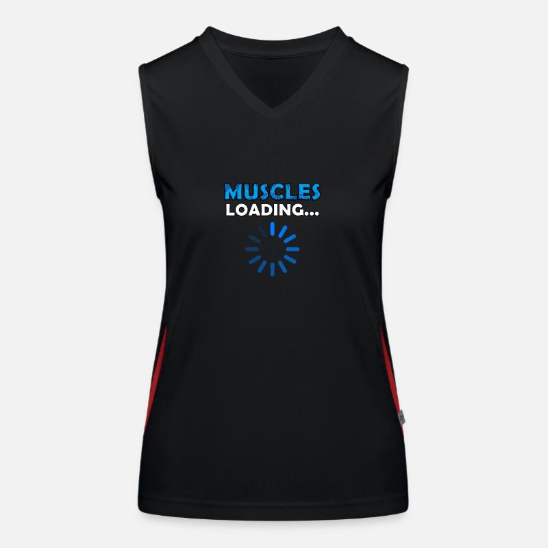 Muscles Loading Women's Functional Contrast Tank Top