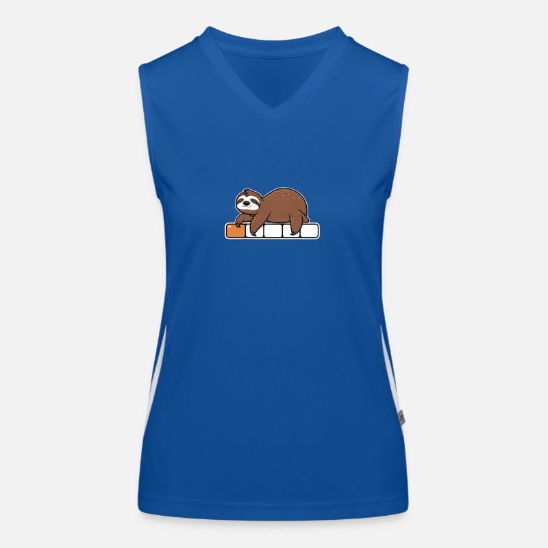 Une ronde de refroidissement Débardeur respirant contrasté Femme