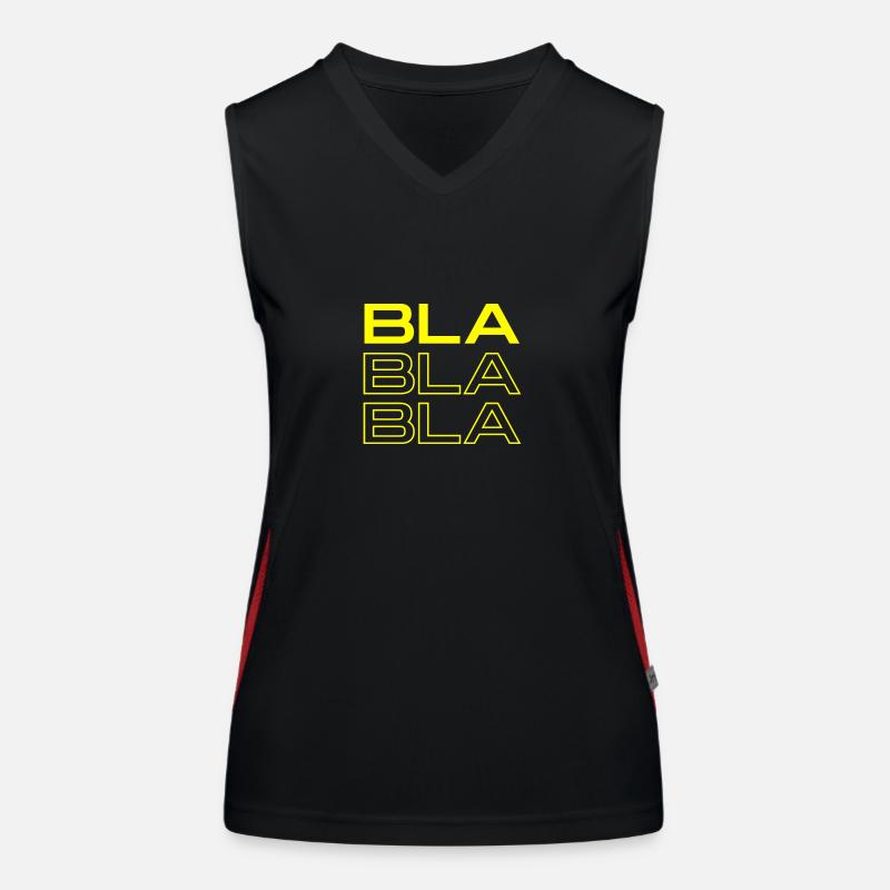 BLA BLA BLA Women's Functional Contrast Tank Top