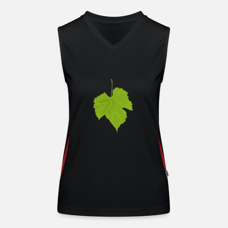 Maple leaf Women's Functional Contrast Tank Top