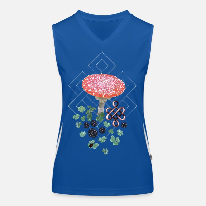 Trèfle Lucky Toadstool Débardeur respirant contrasté Femme