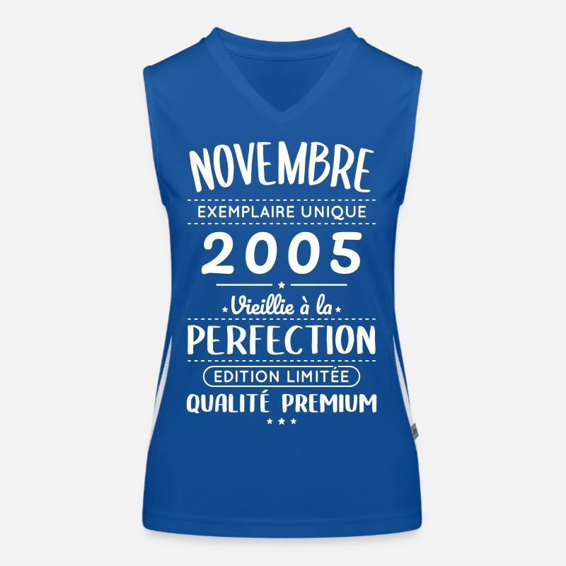 20th Anniversary - November 2005 Perfection Women's Functional Contrast Tank Top