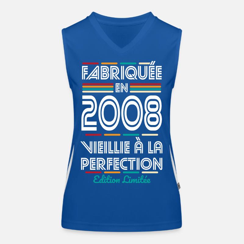 2008 – Hergestellt – Perfekt gereift Funktionelles Kontrast-Tank Top für Frauen