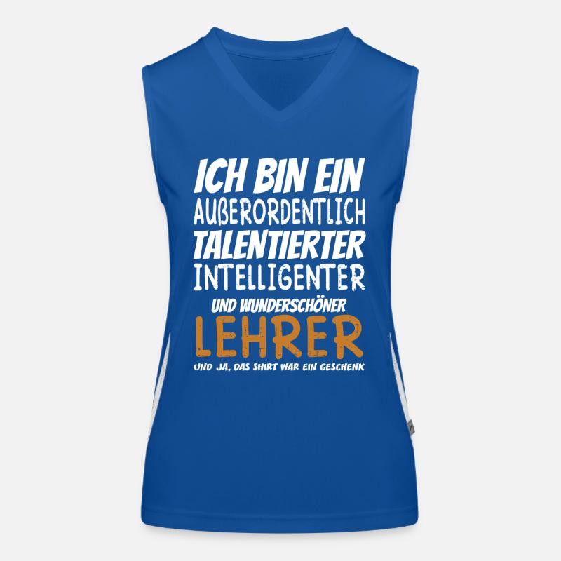Ich bin ein Außerordentlich Wunderschöner Lehrer Funktionelles Kontrast-Tank Top für Frauen