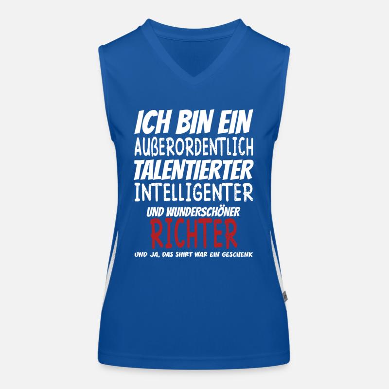 Ich bin ein Außerordentlich Wunderschöner Richter Funktionelles Kontrast-Tank Top für Frauen