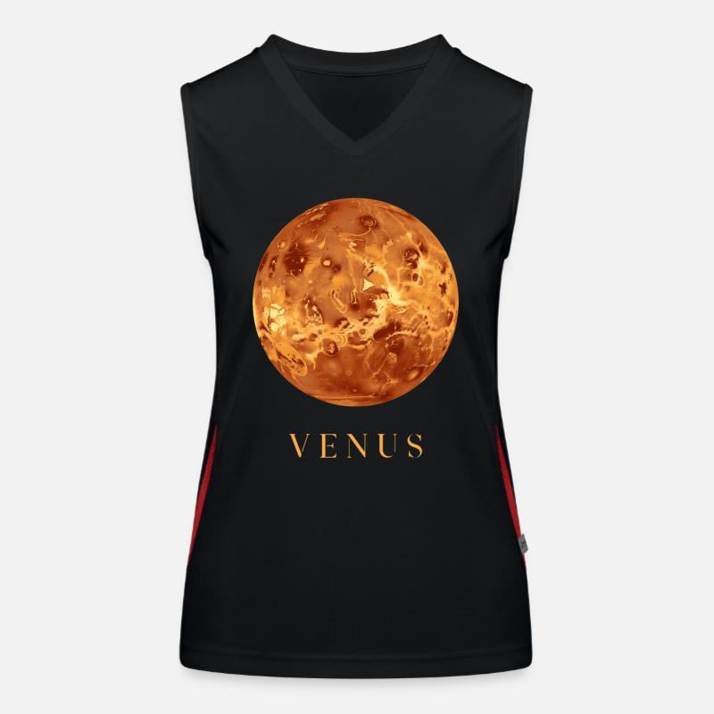 Venus Planet Astrophysics Cosmology Space Women's Functional Contrast Tank Top