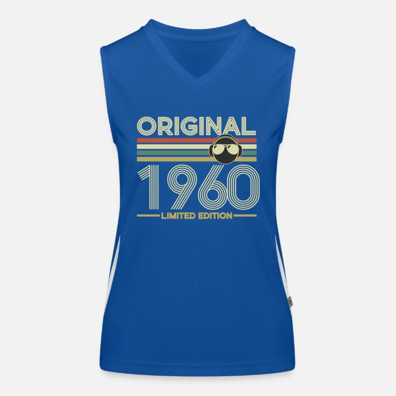 1960 Funktionelles Kontrast-Tank Top für Frauen