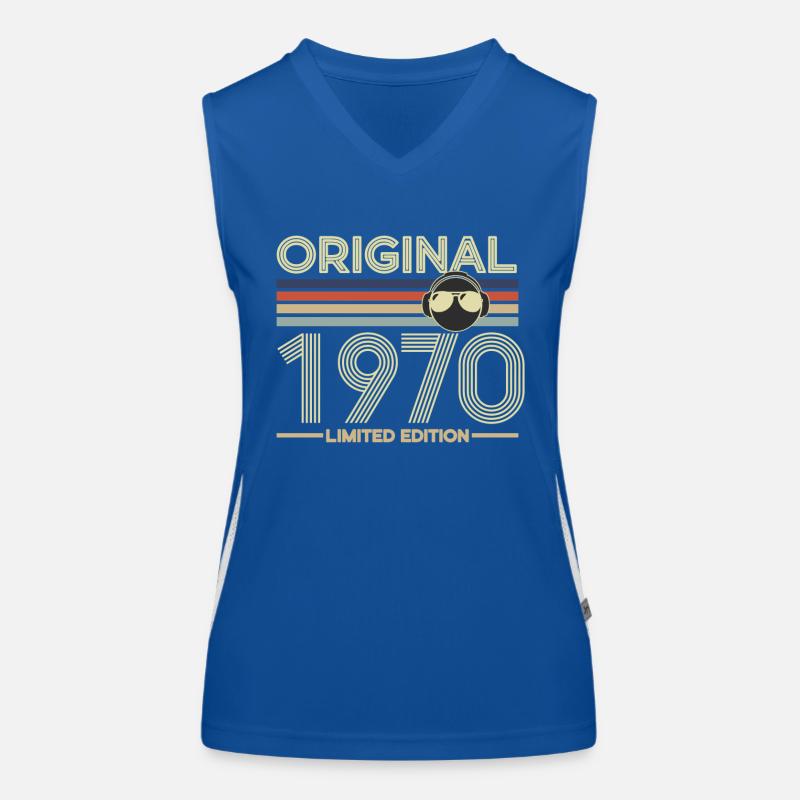1970 Débardeur respirant contrasté Femme