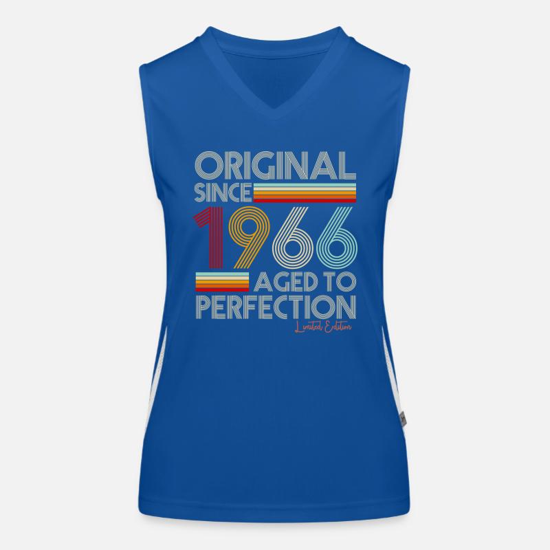 1966 Débardeur respirant contrasté Femme