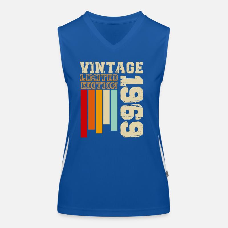 1969 Funktionelles Kontrast-Tank Top für Frauen